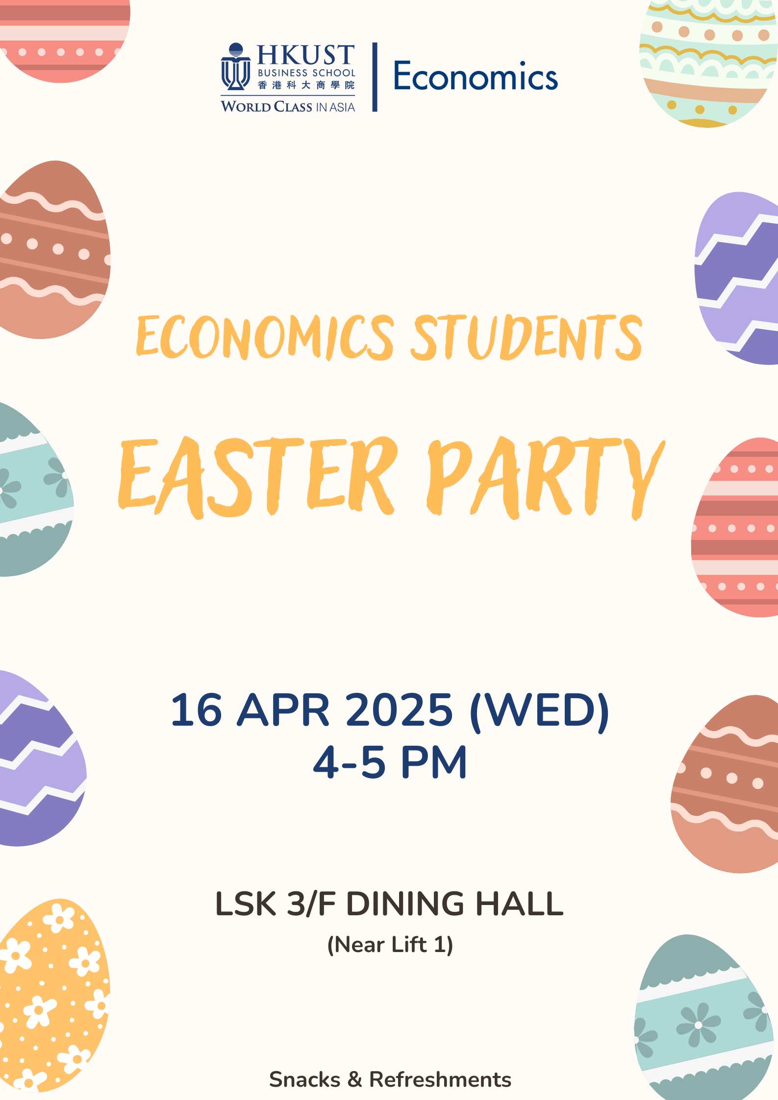 Economics Students Easter Party_250416