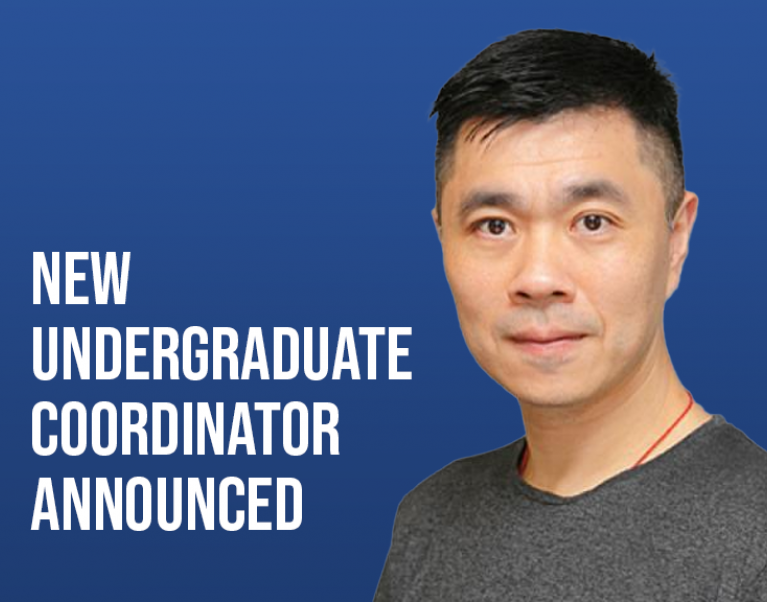 New Undergraduate (UG) Coordinator Announced