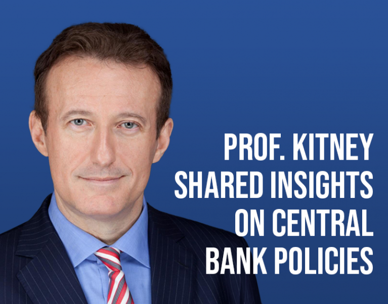 Prof. Paul Kitney Shared Insights on Central Bank Policies