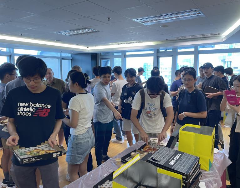 UG Economics Students Pizza Gathering